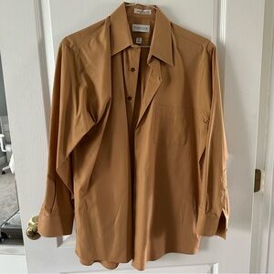 Van Heusen Gold Button Down Shirt